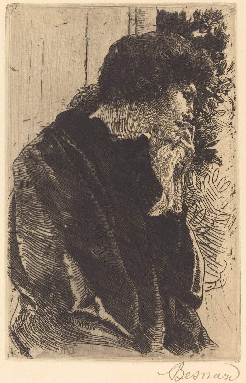 Verdriet door Paul Albert Besnard