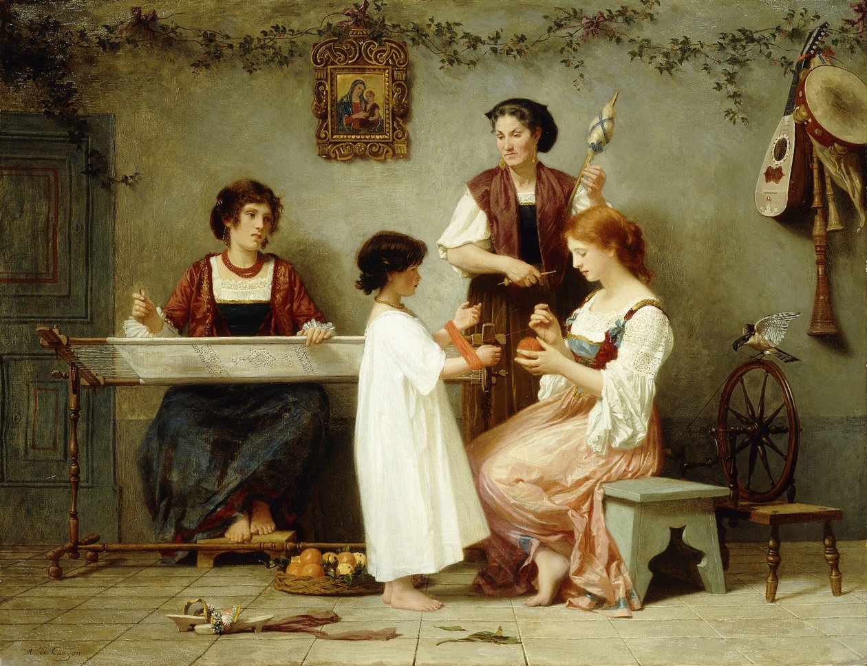 Middagvermaak door Paul Alfred de Curzon