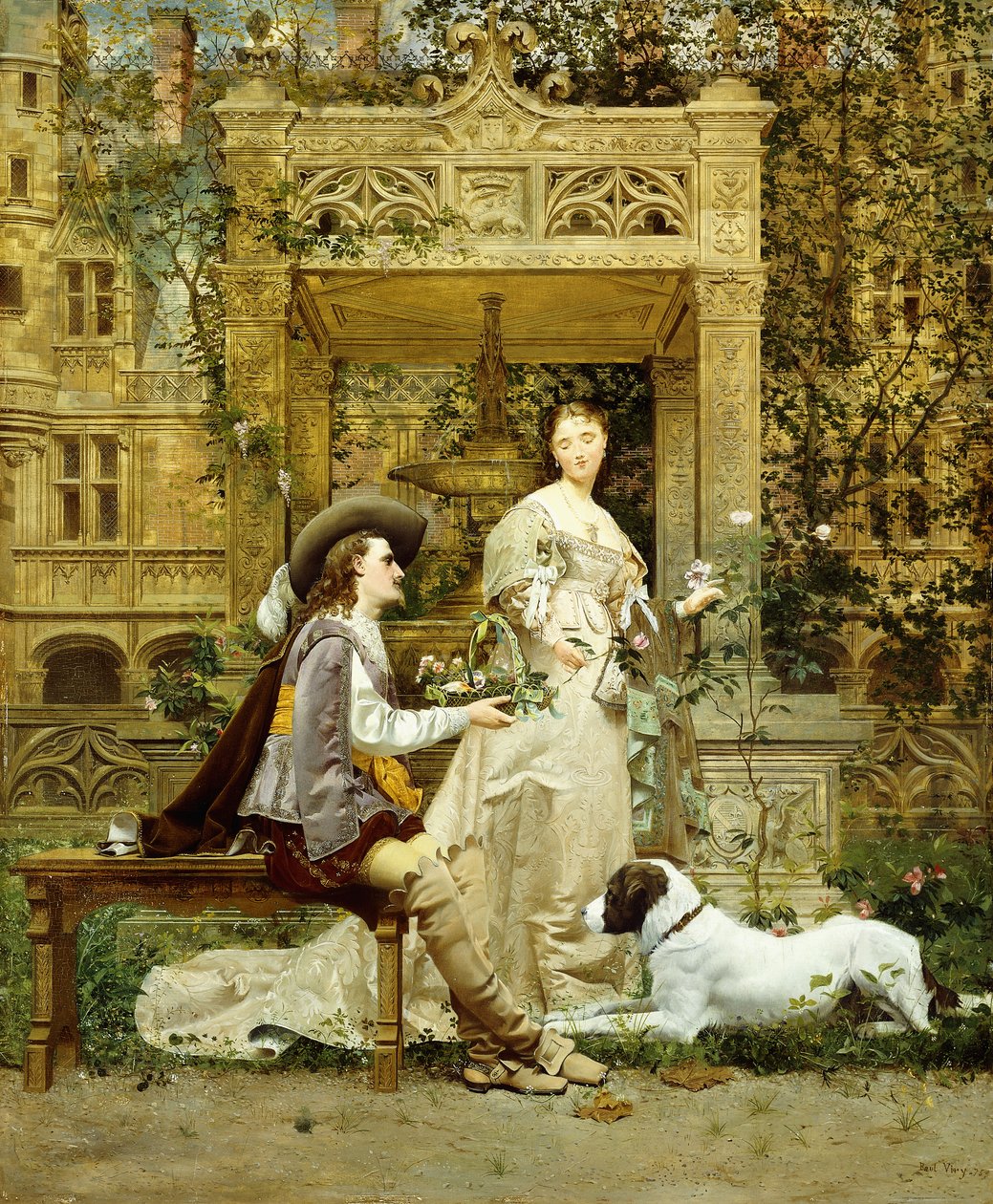 Het voorstel door Paul Alphonse Viry