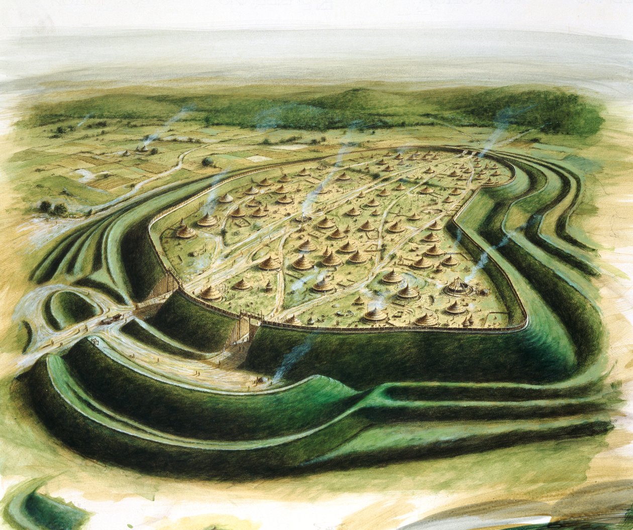 Maiden Castle door Paul Birkbeck