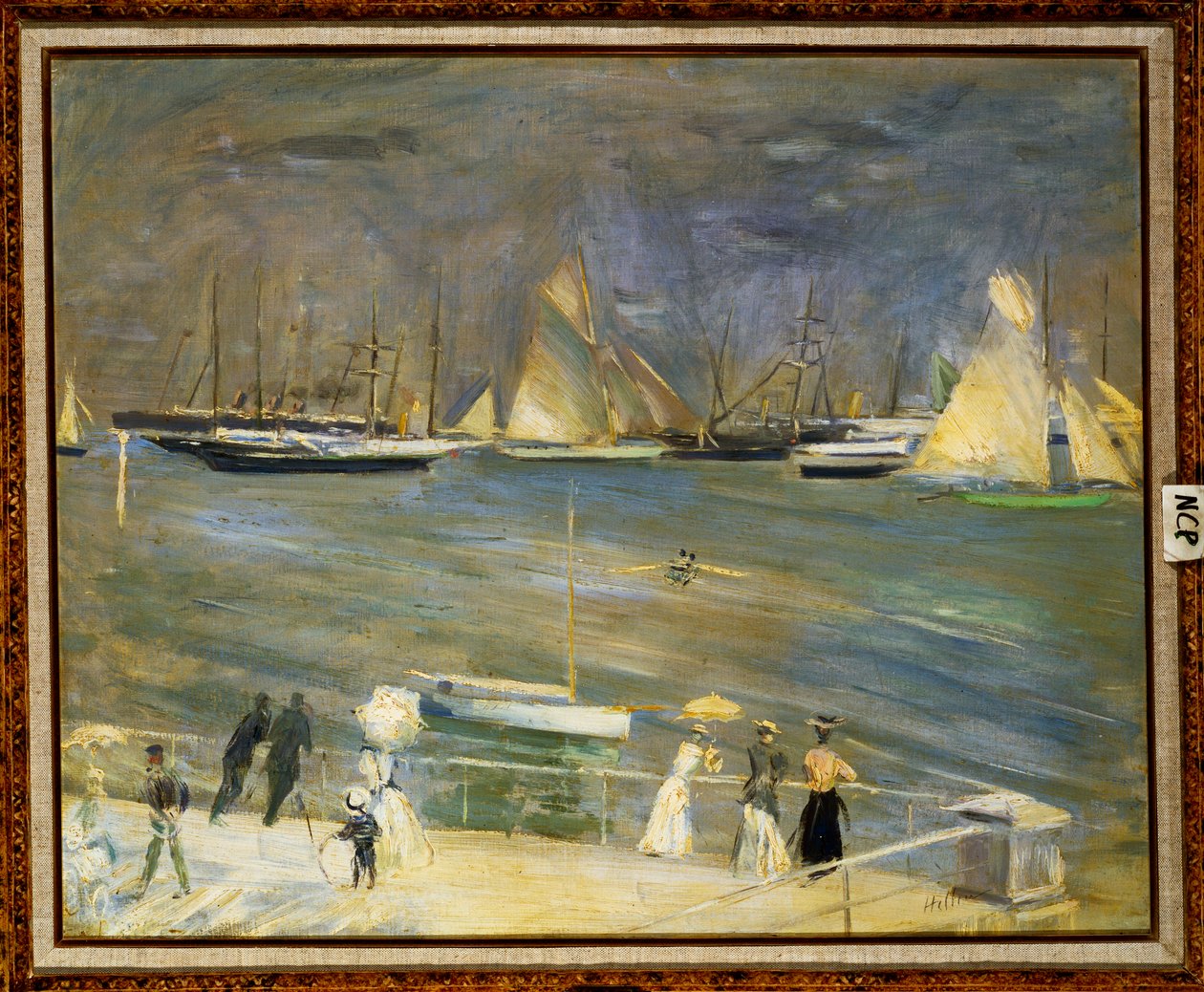 Cowes Regatta, c.1896 door Paul Cesar Helleu