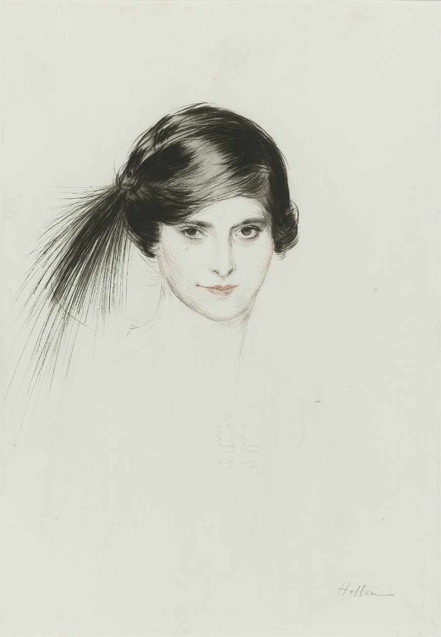 Helena Rubinstein, c. 1908 door Paul Cesar Helleu