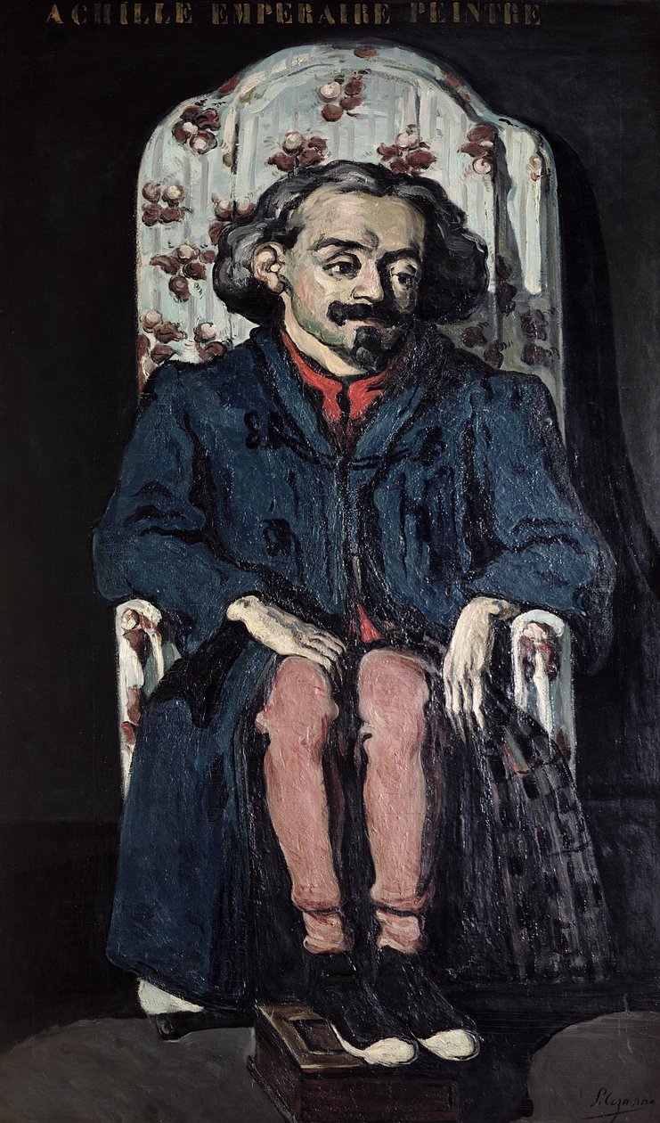 Achille Emperaire (1829-98) door Paul Cézanne