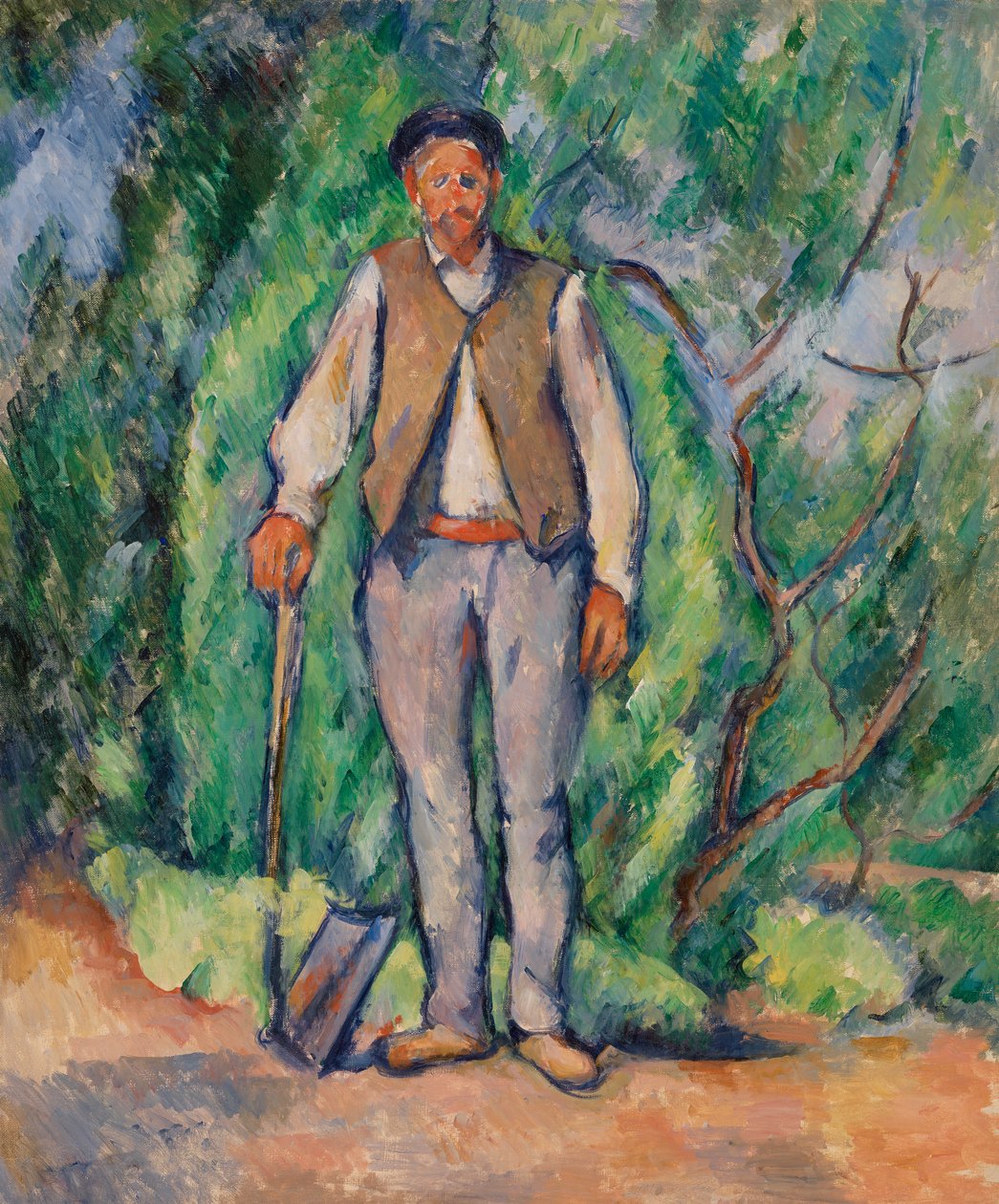 Tuinman door Paul Cézanne