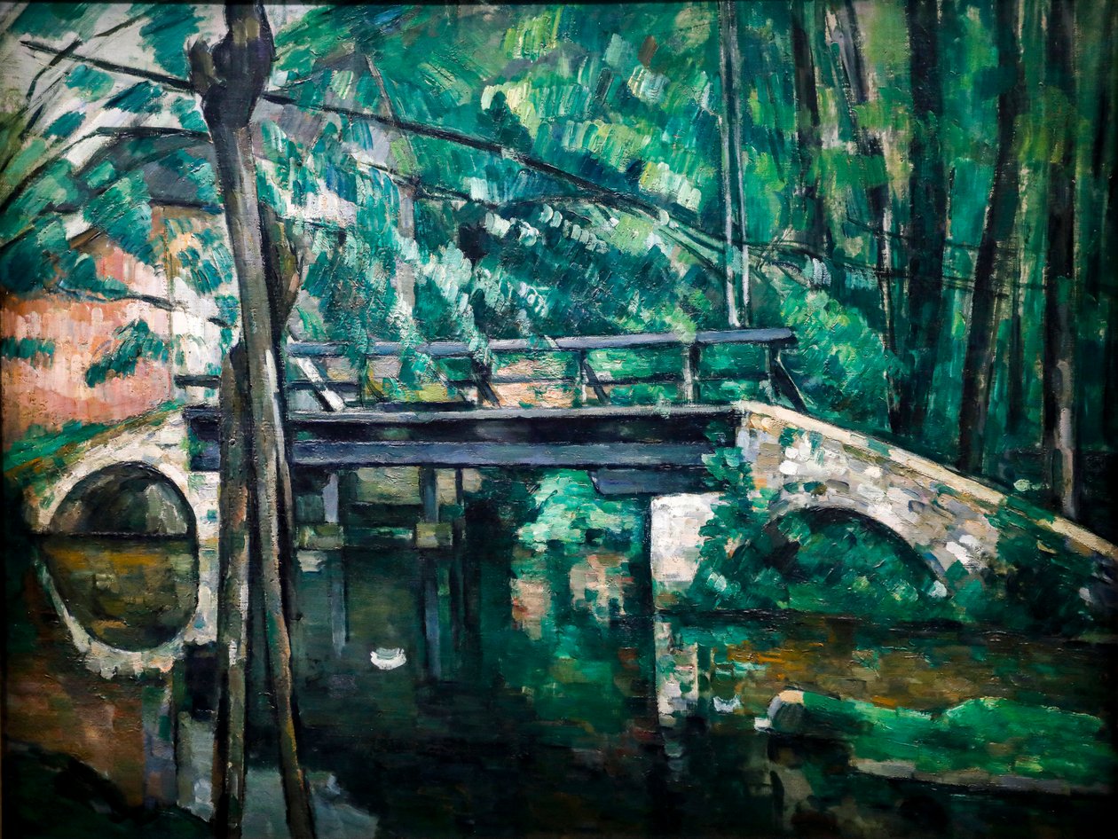 Maincy-brug door Paul Cézanne