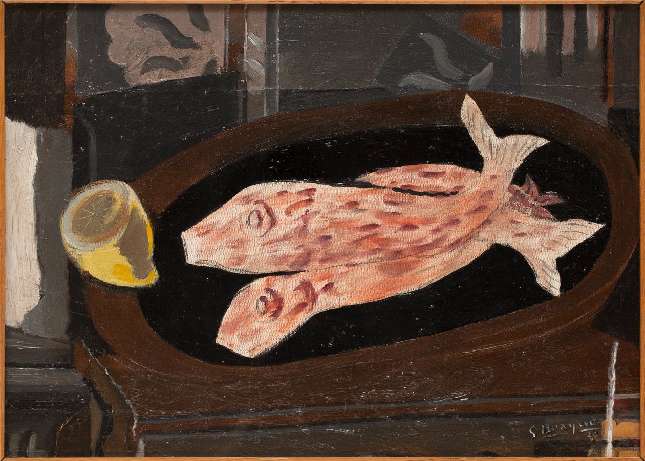 Rode mul door Paul Cézanne
