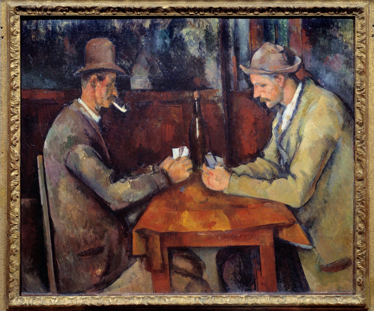 De Kaartspelers door Paul Cézanne