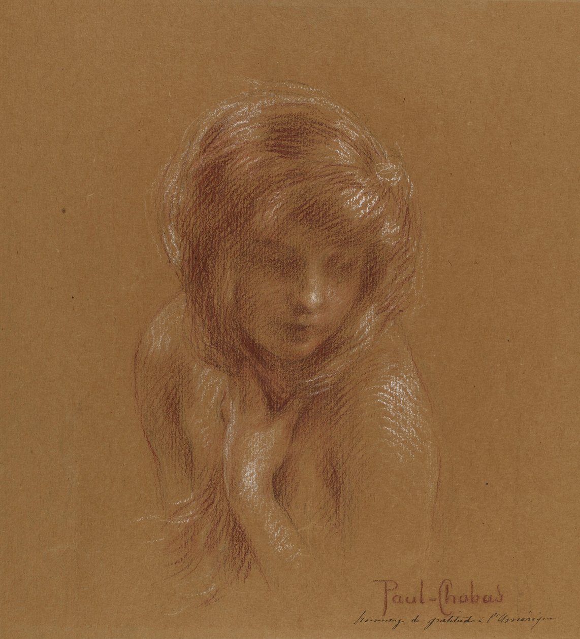 Jong Meisje door Paul Chabas
