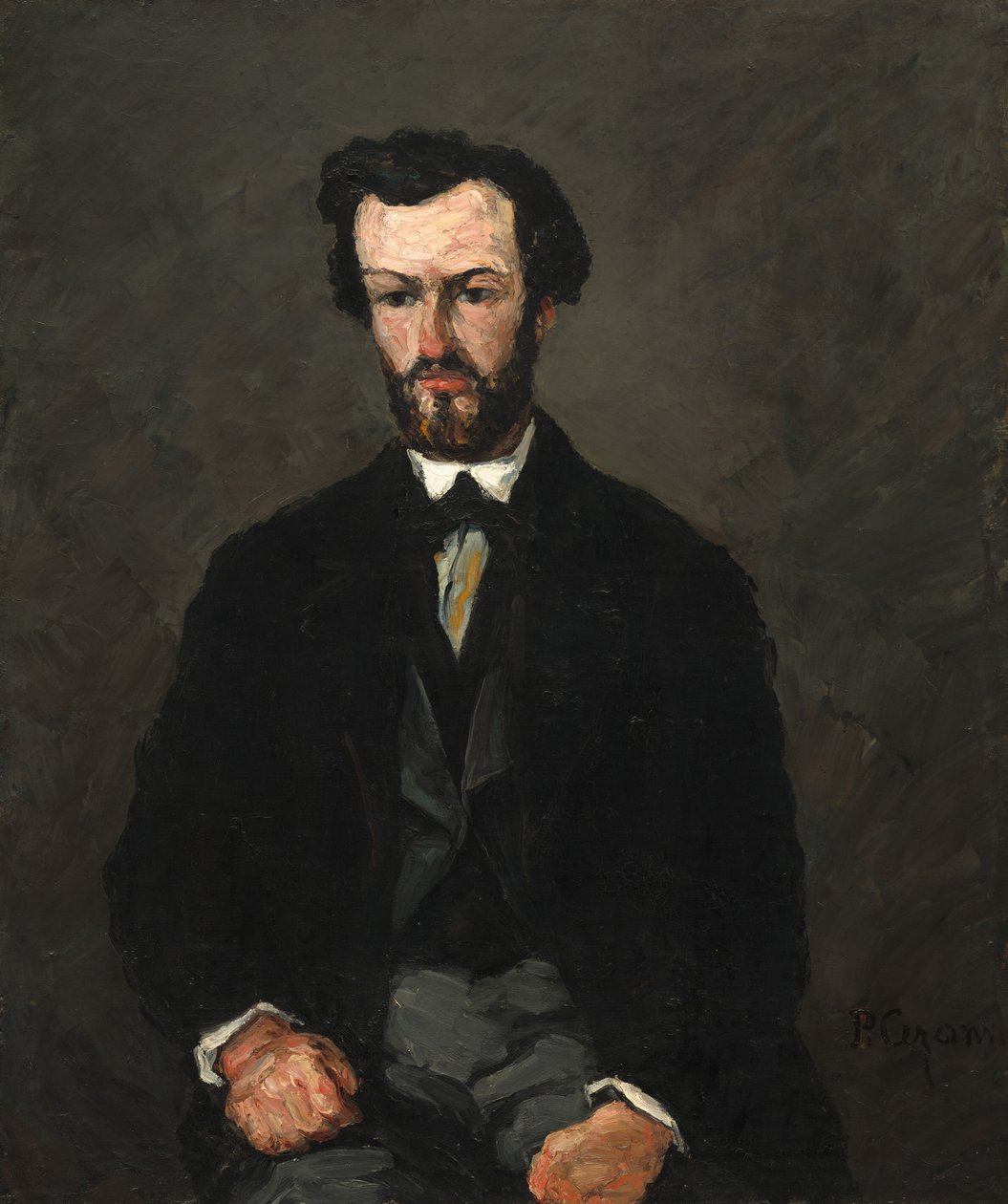 Antony Valabrègue door Paul Cézanne