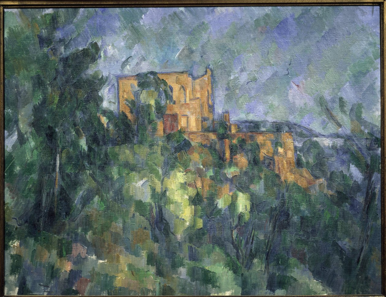 Chateau noir door Paul Cézanne