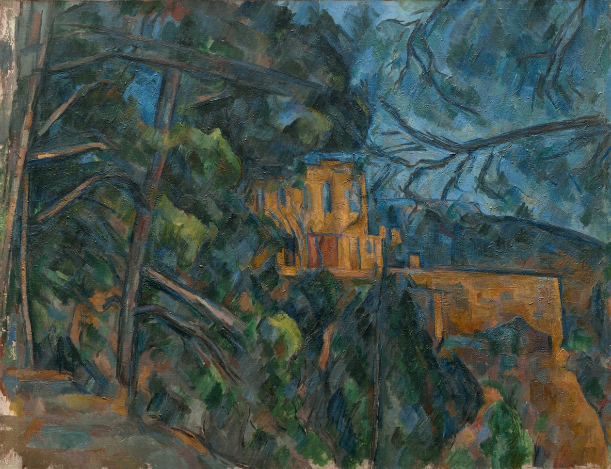 Château Noir door Paul Cézanne