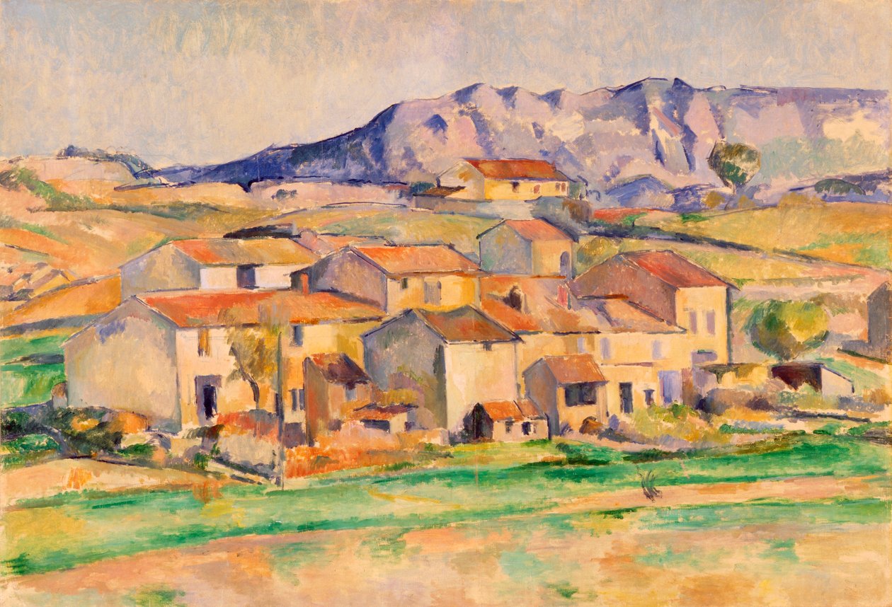 Het gehucht Payennet bij Gardanne door Paul Cézanne
