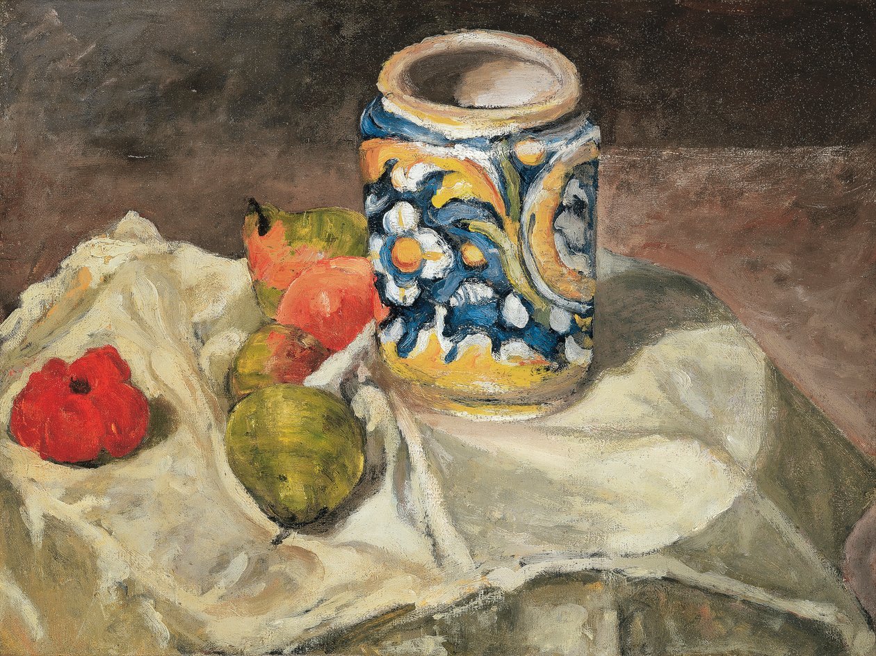 Italiaanse faience, 1872-73 door Paul Cézanne