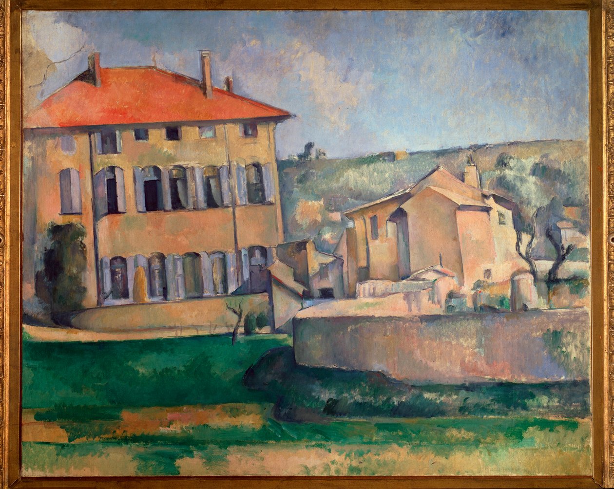 Jas de Bouffan door Paul Cézanne