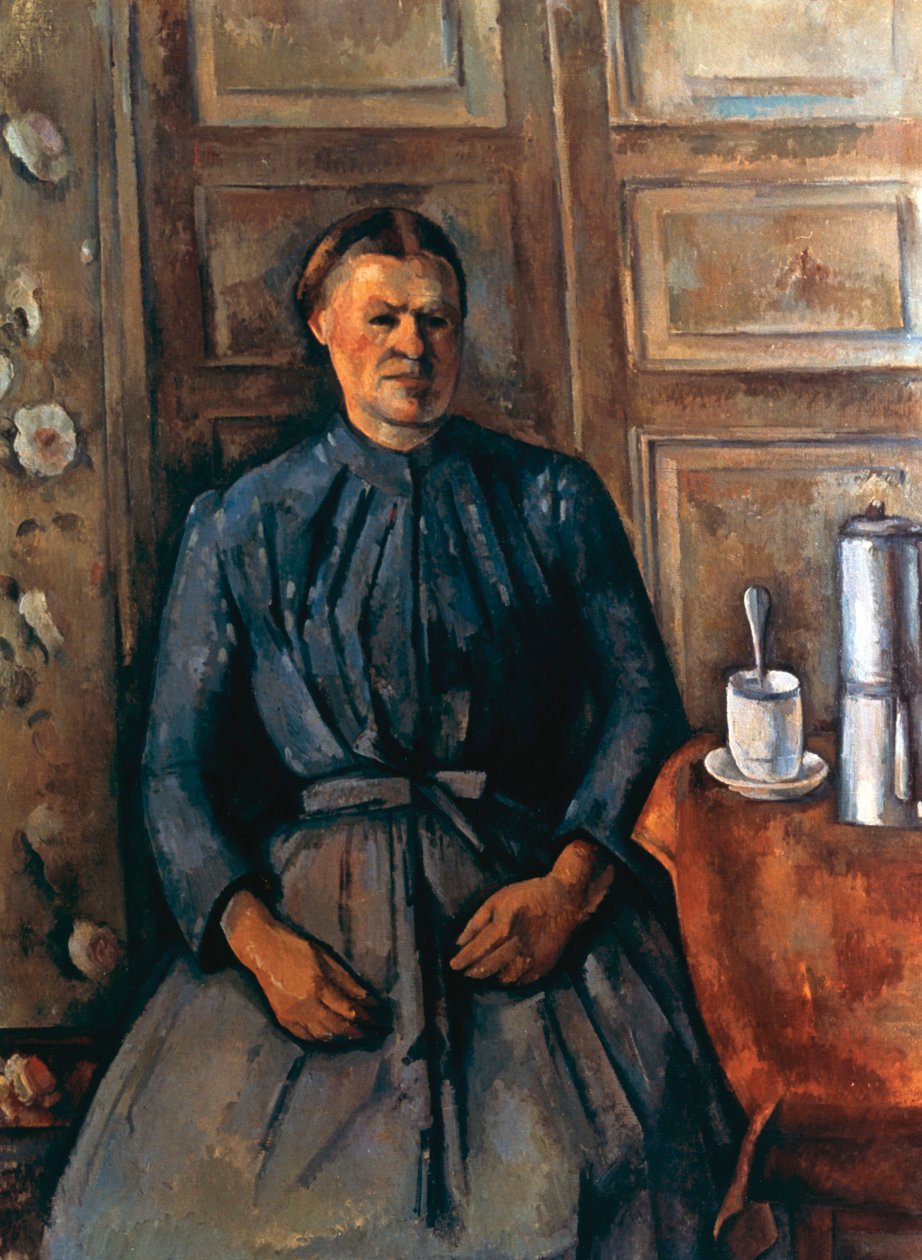 La Femme à la Cafetière, ca. 1890-1895 door Paul Cézanne