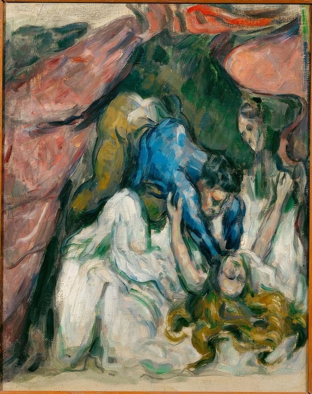 De gewurgde vrouw door Paul Cézanne