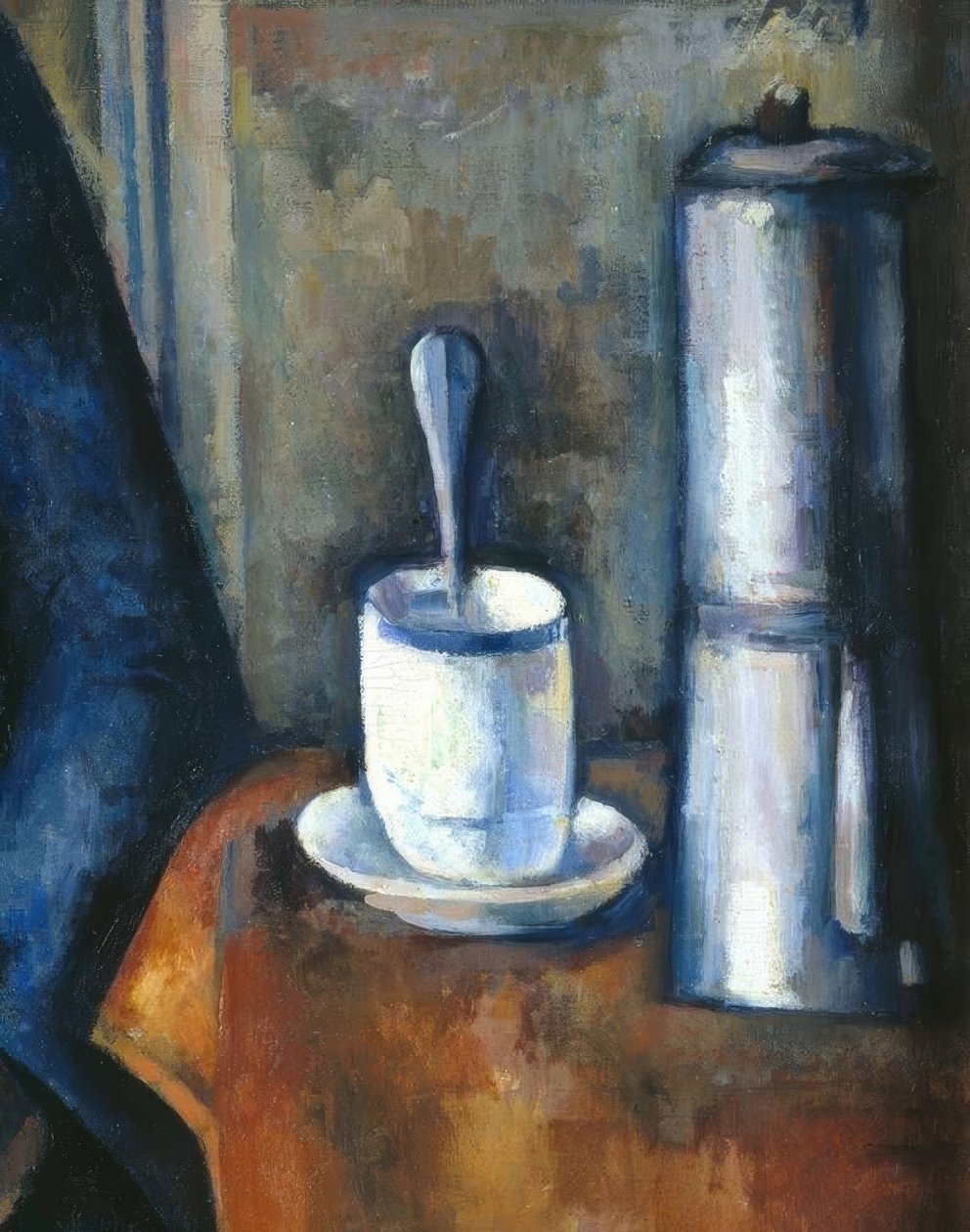De Vrouw met de Koffiepot door Paul Cézanne