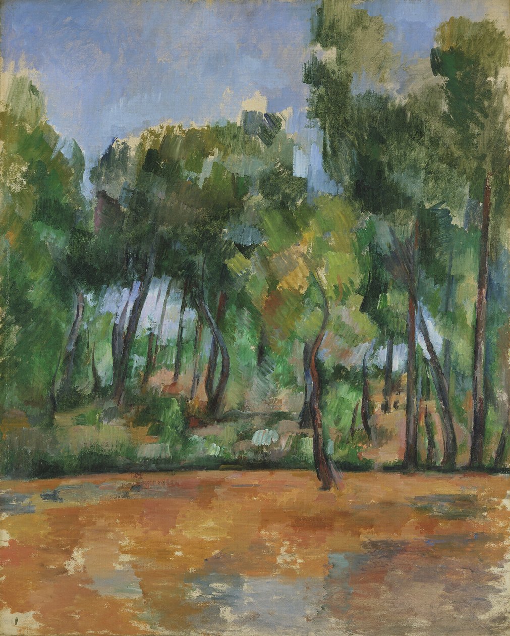 Provençaals landschap door Paul Cézanne