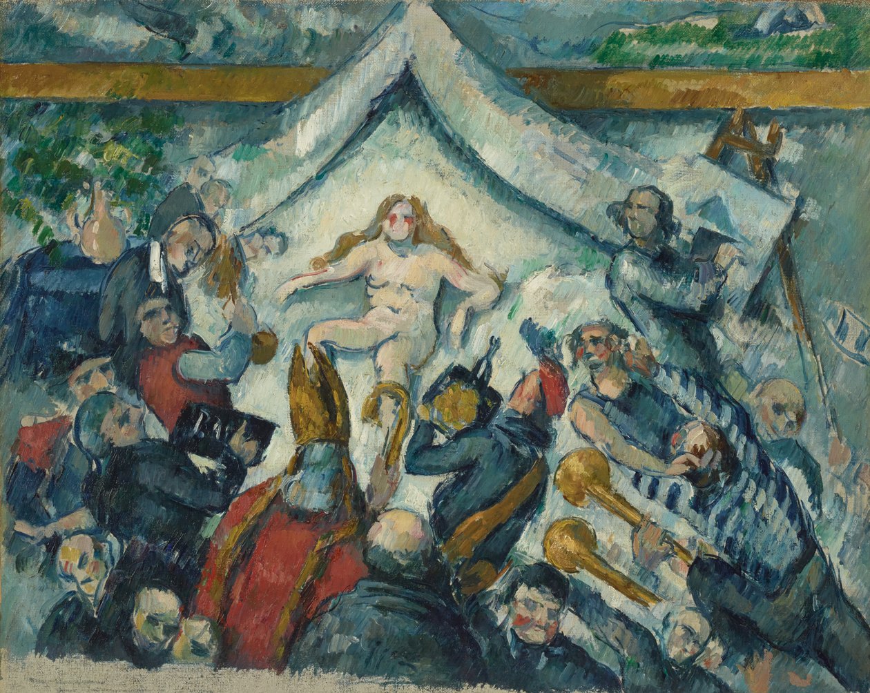 Het eeuwige vrouwelijke door Paul Cézanne