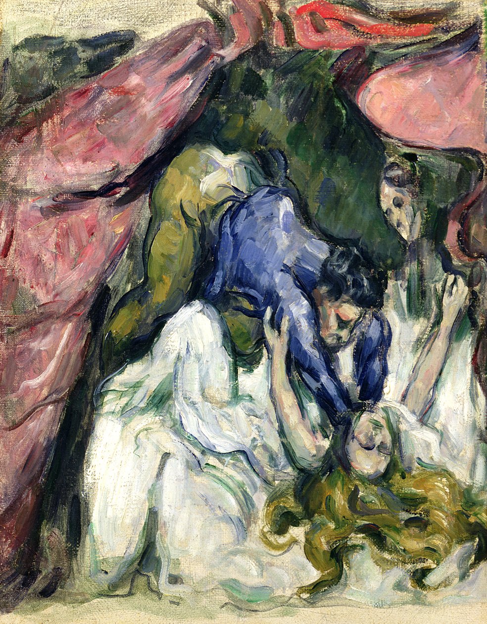 De Gewurgde Vrouw door Paul Cézanne