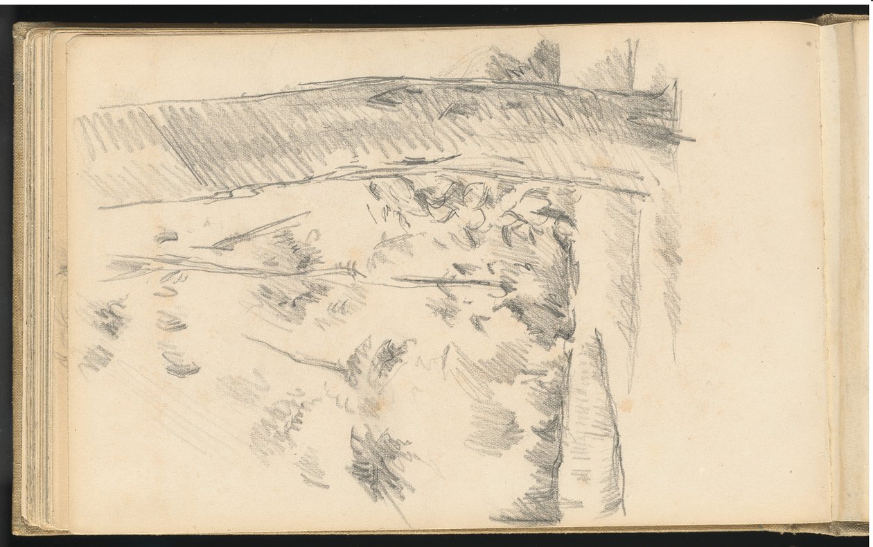Bomen en Struiken door Paul Cézanne