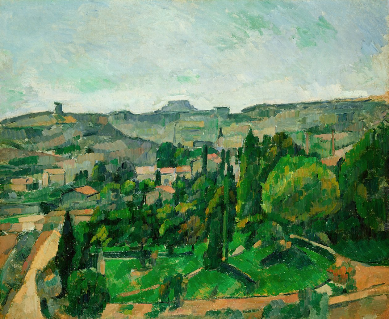 Onbekend schilderij door Paul Cézanne