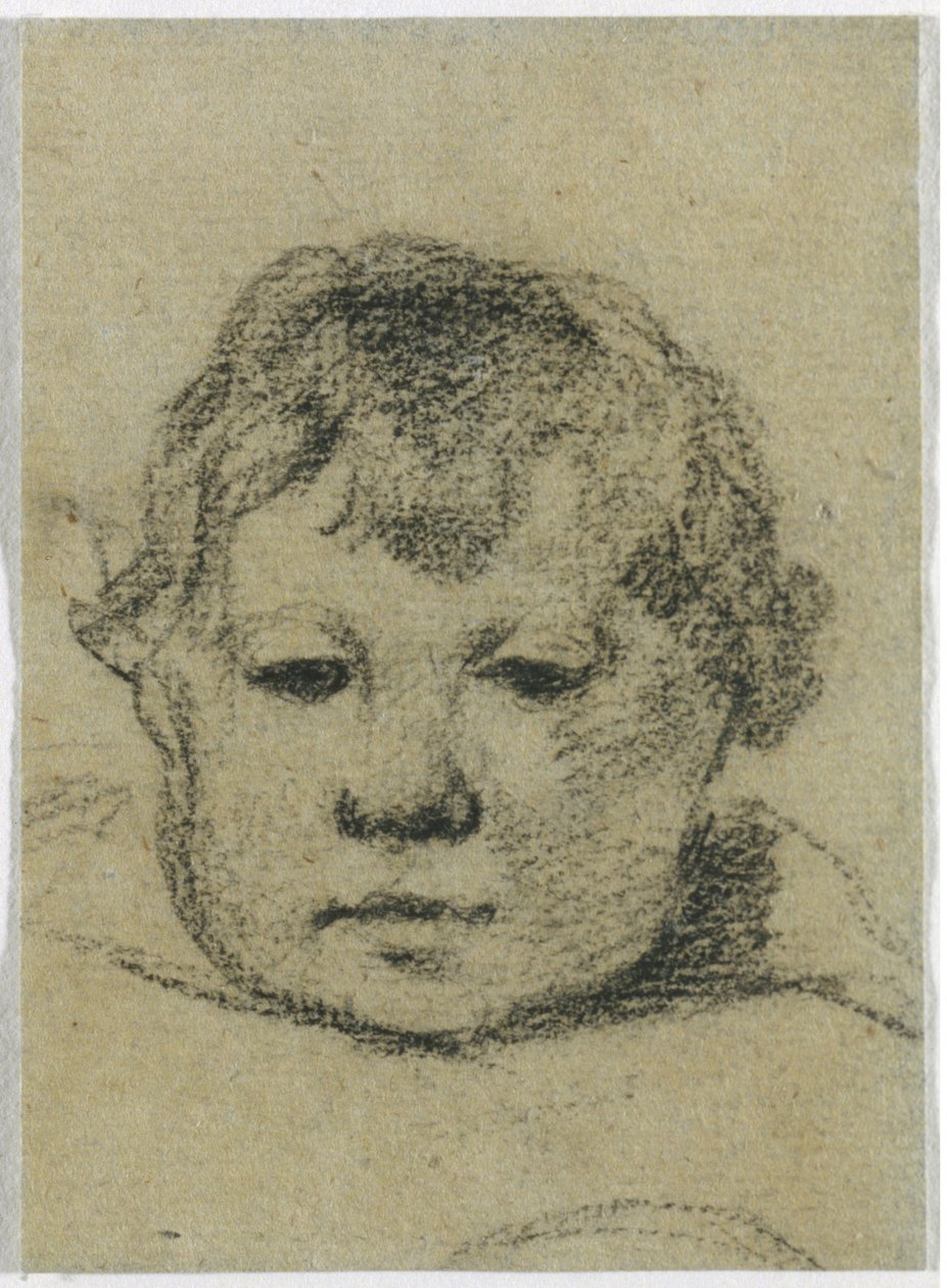 Emil Gauguin als kind, ca. 1875-1876 door Paul Gauguin