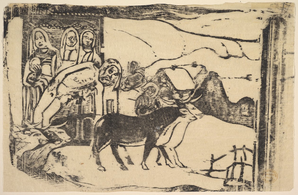 Le Calvarie Breton door Paul Gauguin