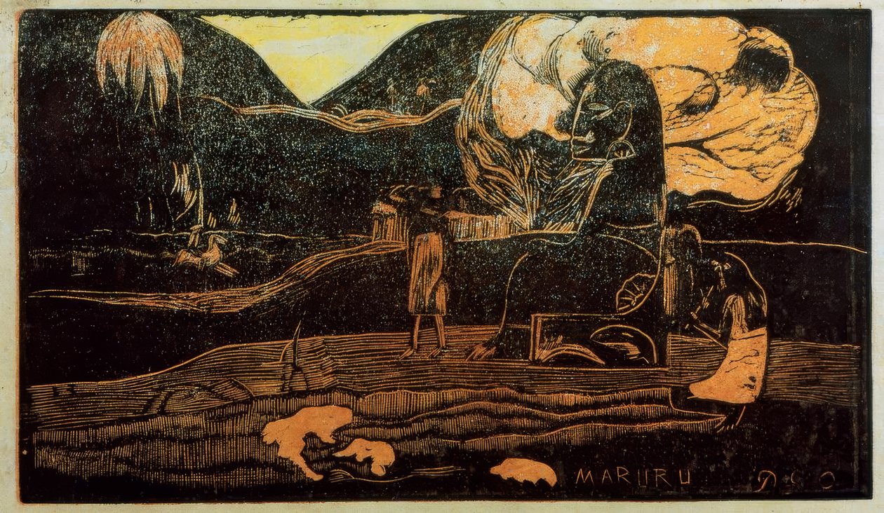 Maruru door Paul Gauguin