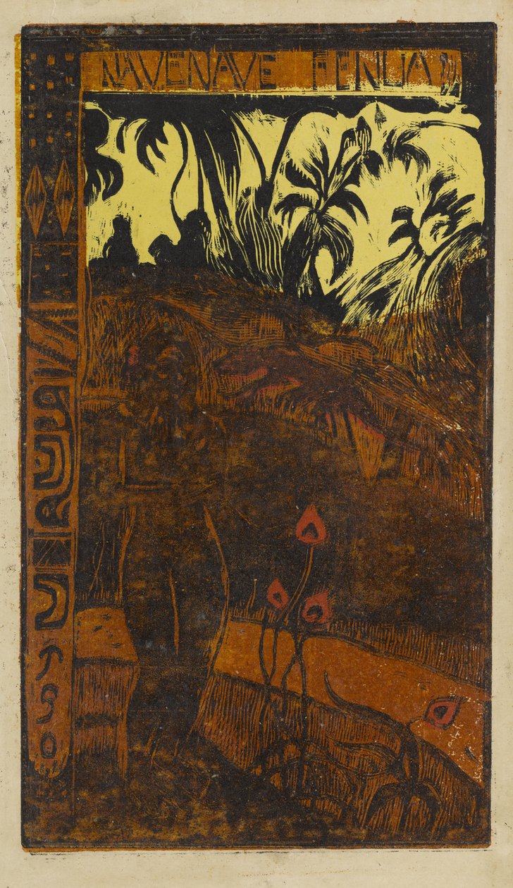 Nave Nave Fenua door Paul Gauguin