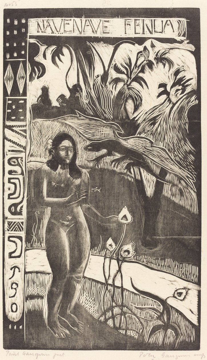 Nave Nave Fenua Prachtig Land, 1894-1895 door Paul Gauguin