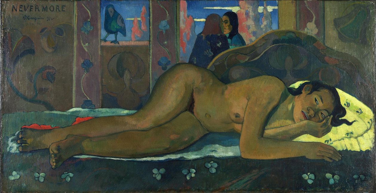 Nevermore

Alternatieve titel:  Nevermore O Taïti door Paul Gauguin