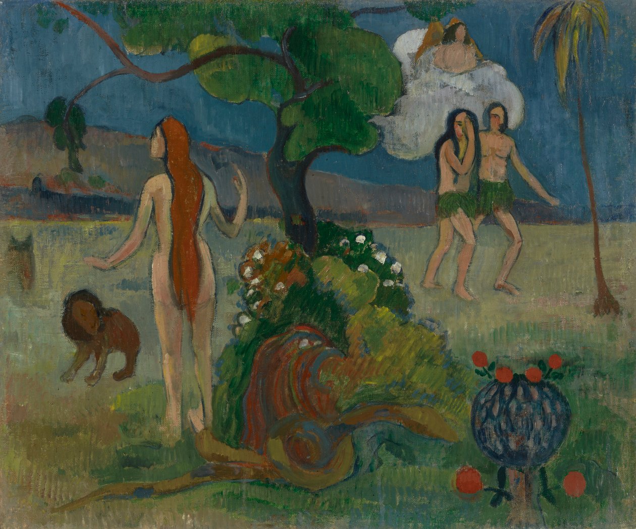 Verloren Paradijs (?) door Paul Gauguin