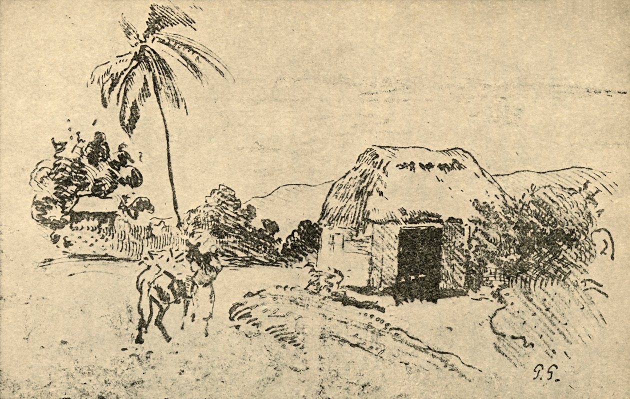 Schets, 1936 door Paul Gauguin