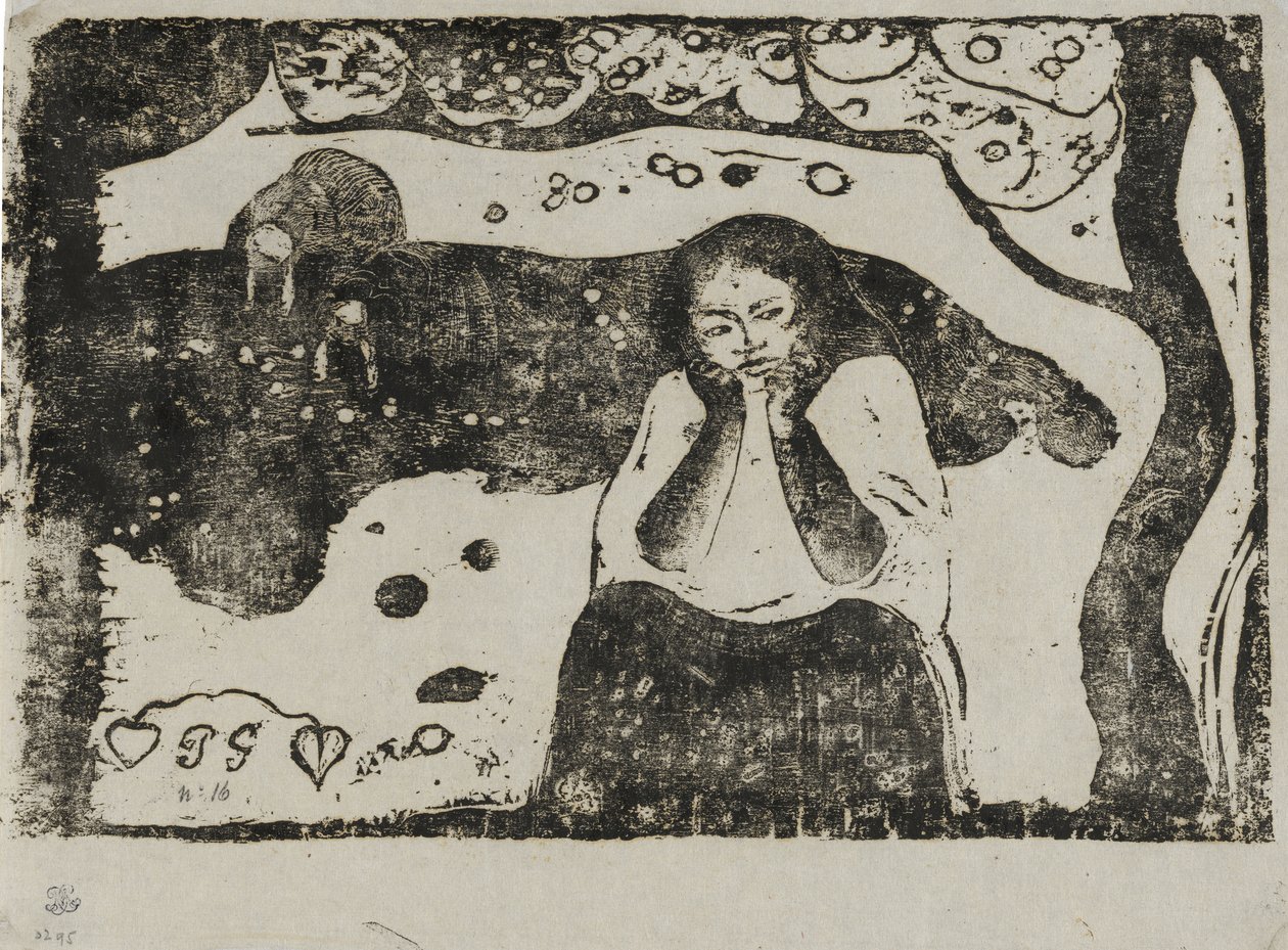 Onbekend schilderij door Paul Gauguin