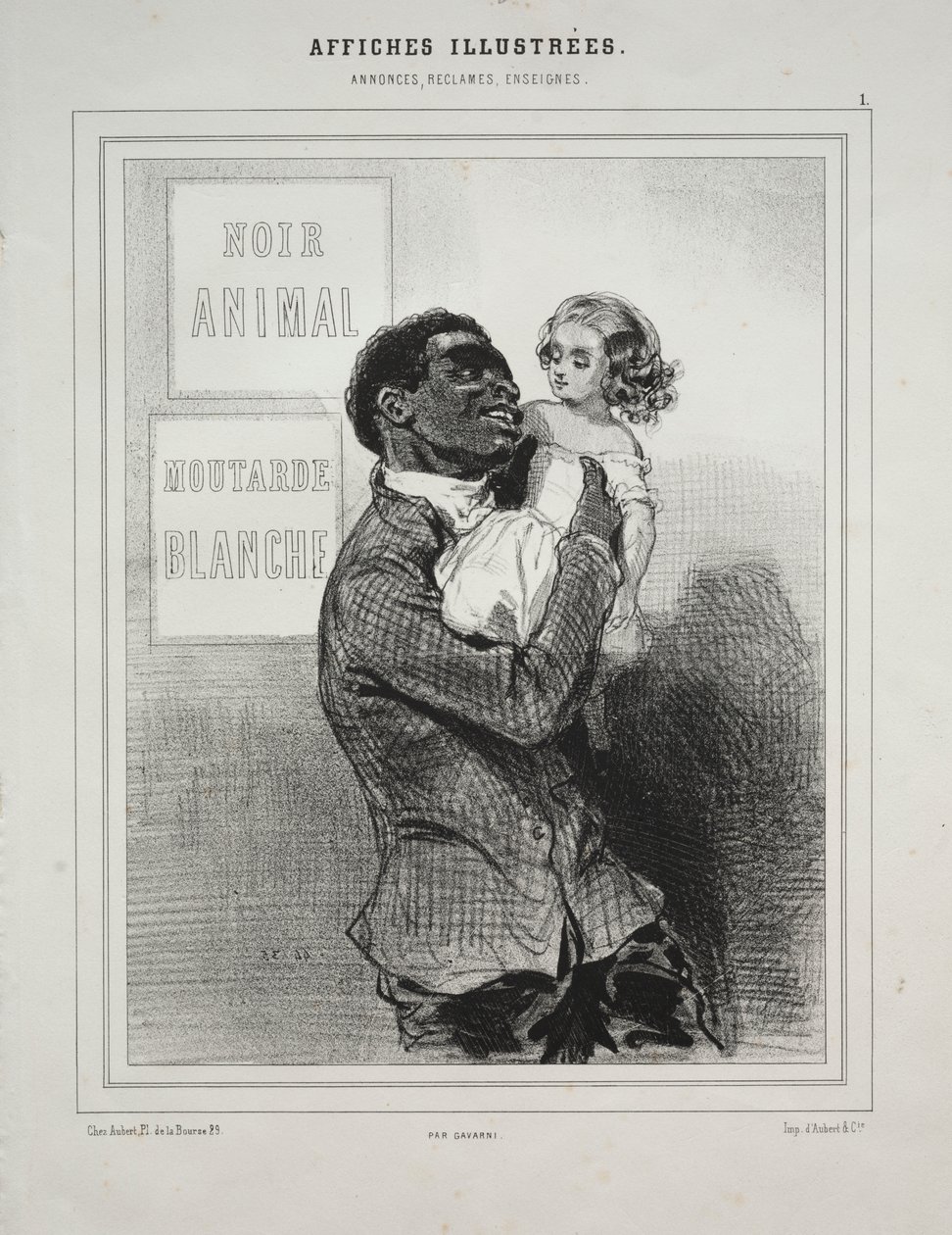 Affiches Illustrées door Paul Gavarni
