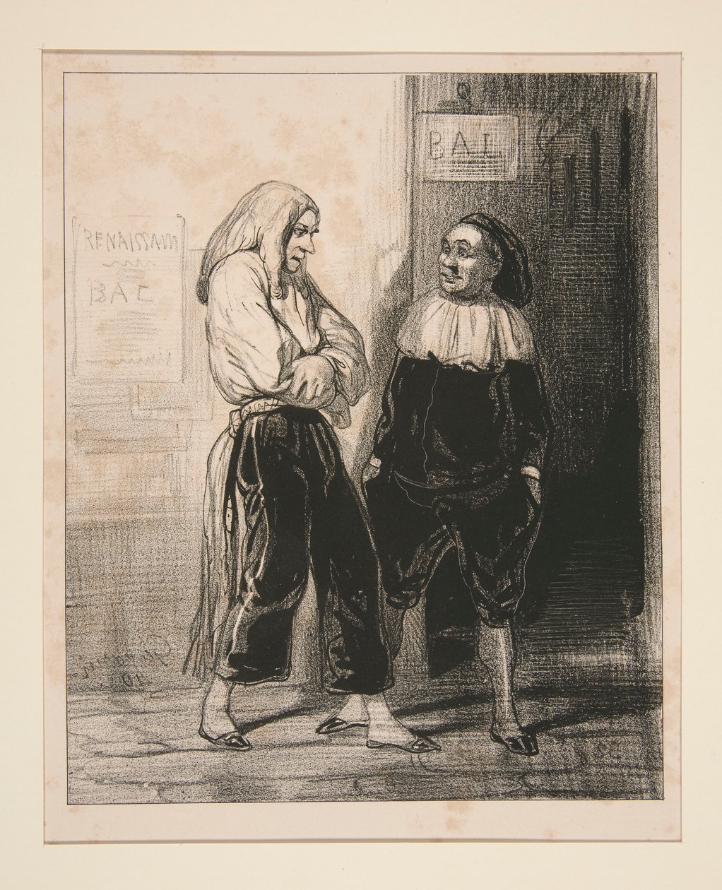 En jouw vrouw? door Paul Gavarni