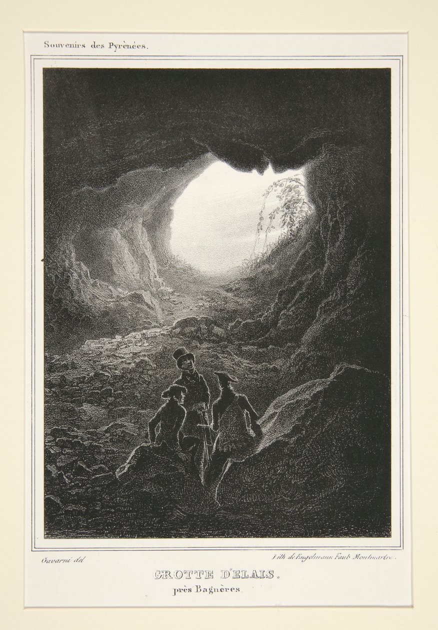 GROTTE D door Paul Gavarni