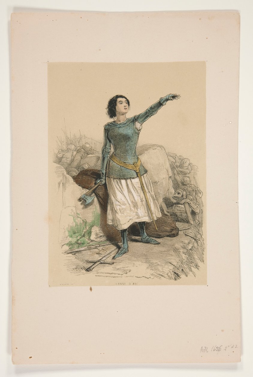 JEANNE D door Paul Gavarni