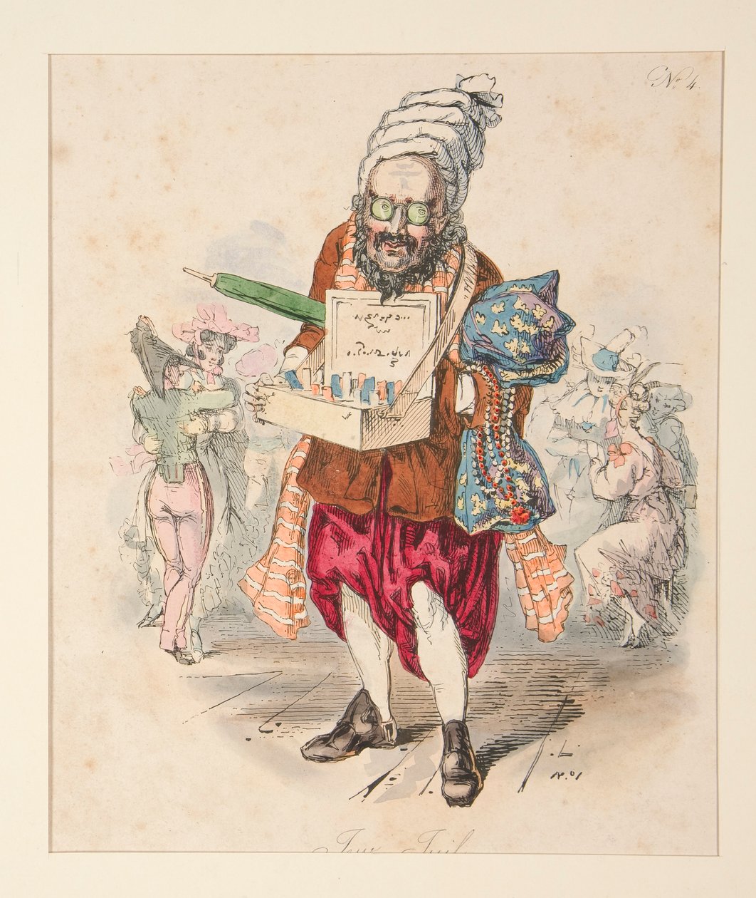 JEW. - JUIF. door Paul Gavarni