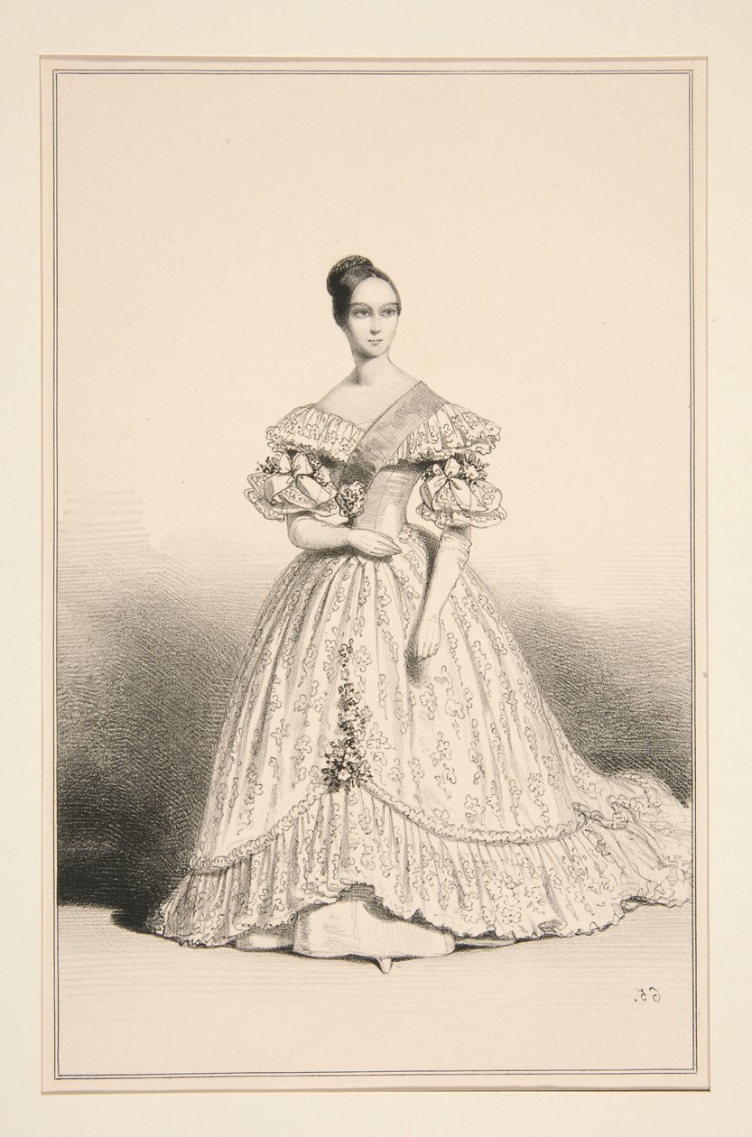 La Princesse Helene, Duchesse d door Paul Gavarni