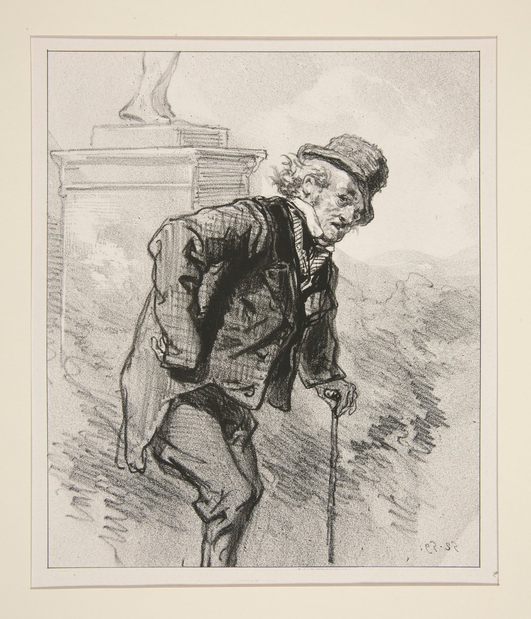 Le Chevalier Desgrieux. door Paul Gavarni