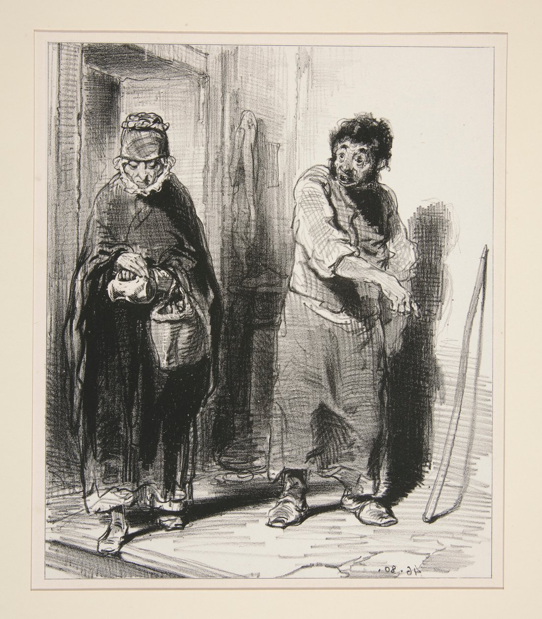Mijn door Paul Gavarni