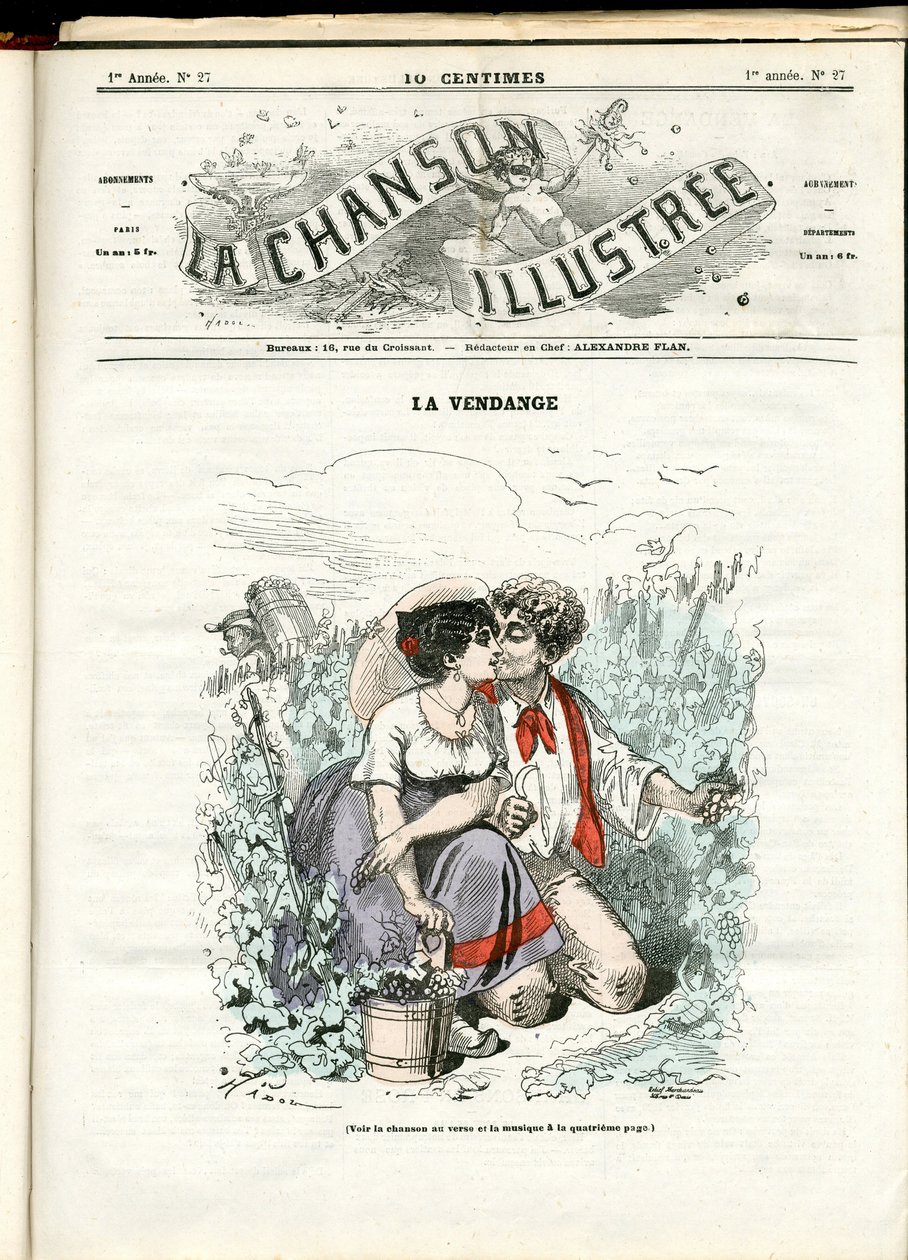 La Chanson illustrée (tijdschrift), nummer 27 door Paul Hadol