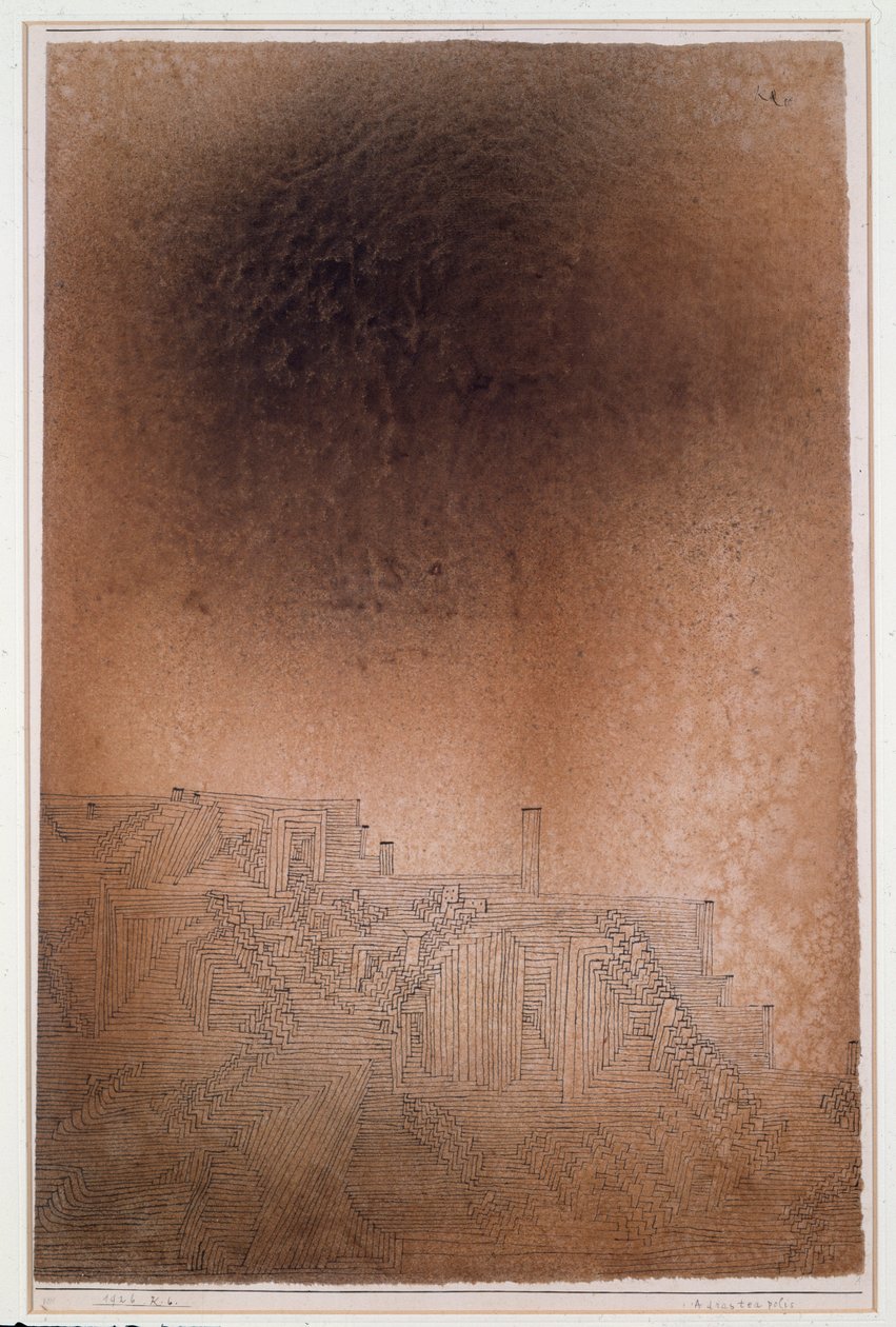 Adrasteapolis door Paul Klee