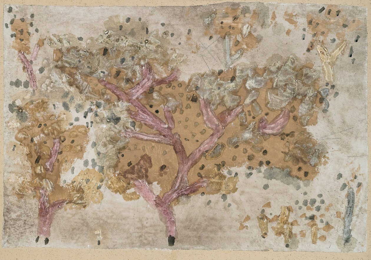 Alte Bäume, 1931 door Paul Klee