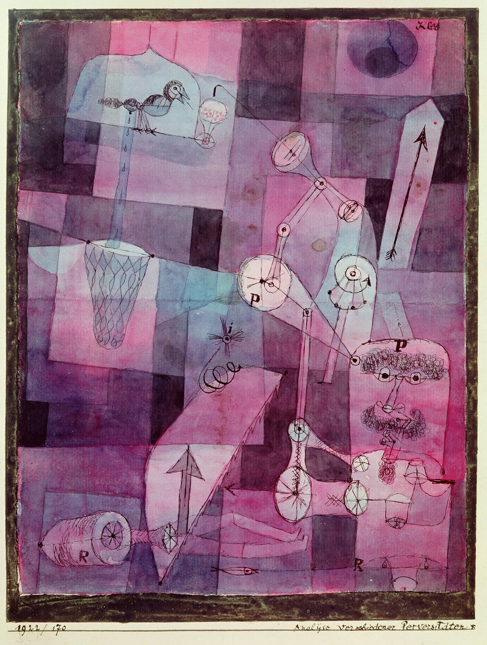 Analyse van Diverse Verdorvenheden door Paul Klee