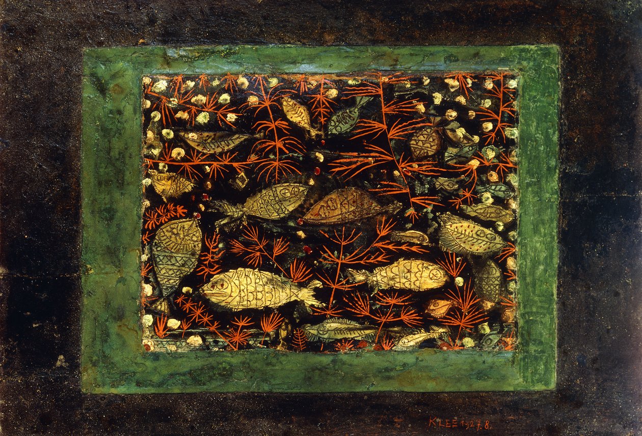 Aquarium door Paul Klee