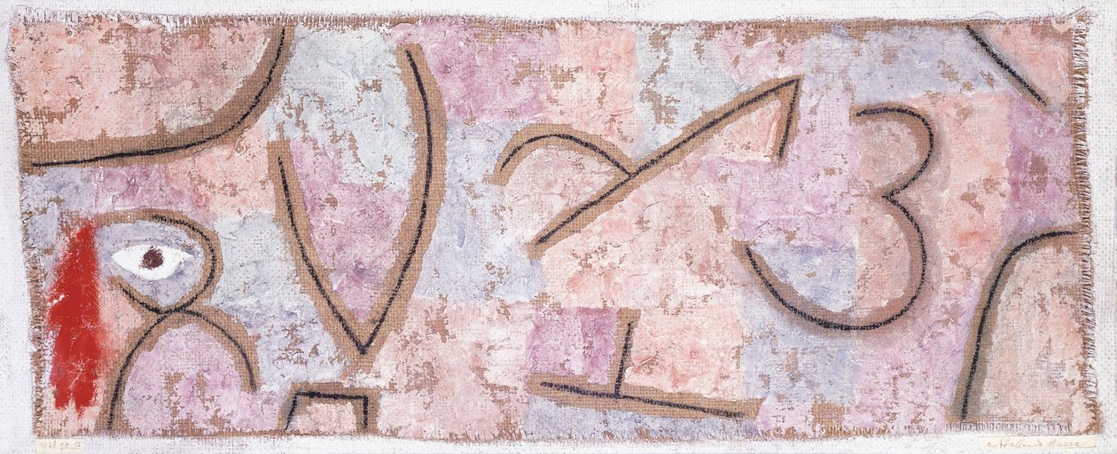 Opvallend Haar door Paul Klee