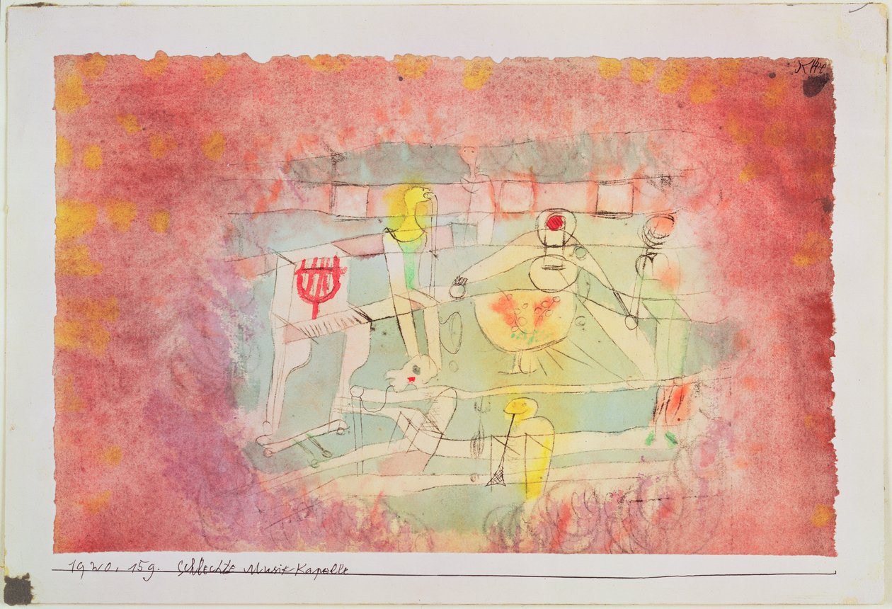 Slechte band door Paul Klee